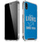 NFL Detroit Lions Helmet iPhone XR Clear Case