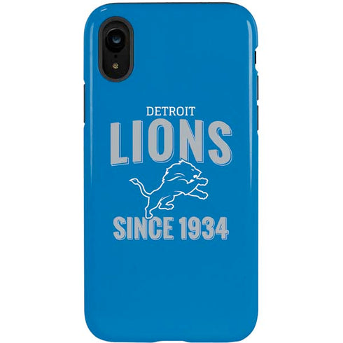 NFL Detroit Lions Helmet iPhone XR Pro Case
