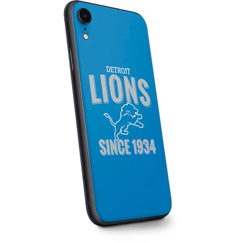 NFL Detroit Lions Helmet iPhone XR Skin