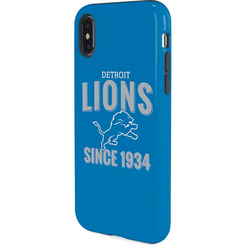 NFL Detroit Lions Helmet iPhone XS Pro Case