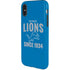 NFL Detroit Lions Helmet iPhone XS Pro Case