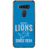 NFL Detroit Lions Helmet LG K51/Q51 Clear Case