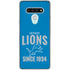 NFL Detroit Lions Helmet LG Stylo 6 Clear Case