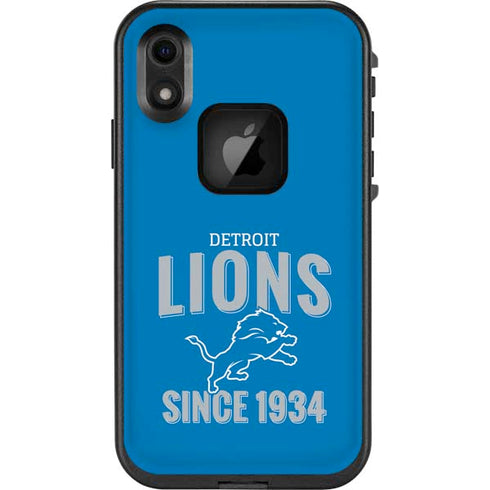 NFL Detroit Lions Helmet LifeProof Fre iPhone Skin