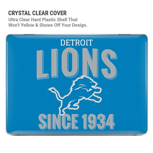 NFL Detroit Lions Helmet MacBook Air 15in (2023-2025) Case plus Skin