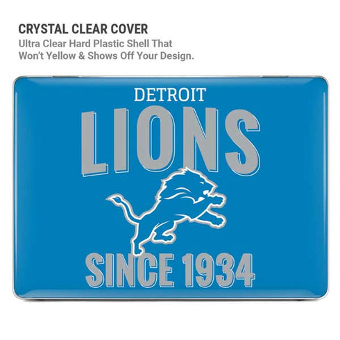 NFL Detroit Lions Helmet MacBook Pro 16in (2021-25) Case plus Skin