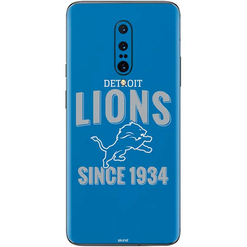 NFL Detroit Lions Helmet OnePlus 7 Pro Skin