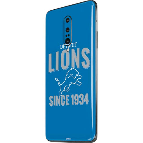 NFL Detroit Lions Helmet OnePlus 7 Pro Skin