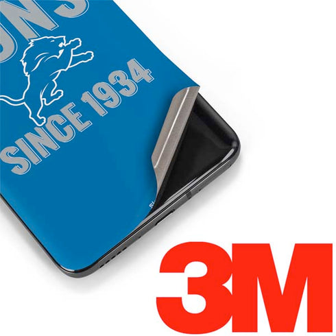 NFL Detroit Lions Helmet OnePlus 7 Pro Skin
