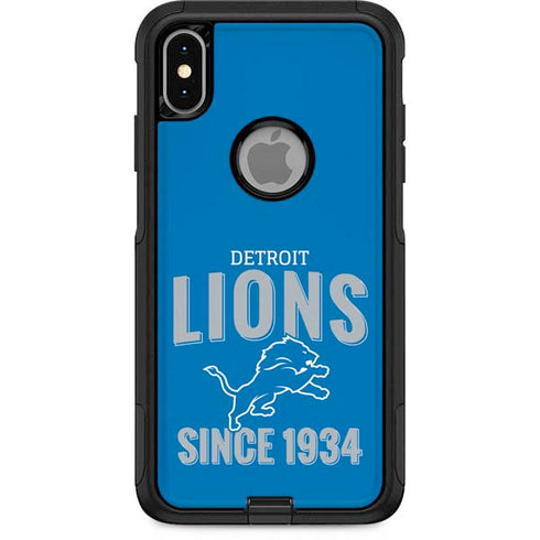 NFL Detroit Lions Helmet Otterbox Commuter iPhone Skin