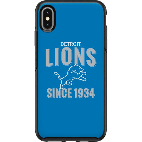 NFL Detroit Lions Helmet Otterbox Symmetry iPhone Skin