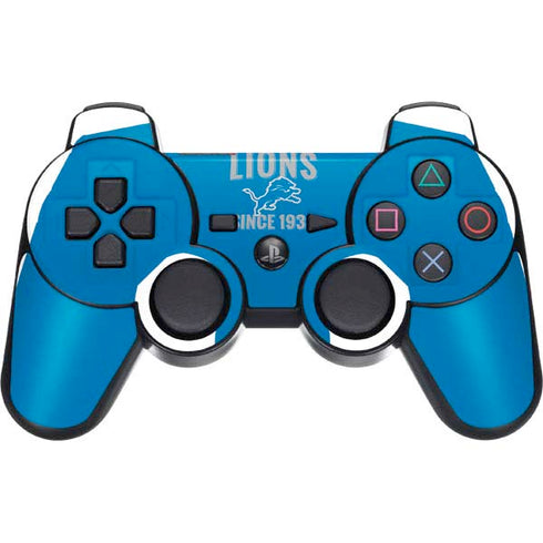 NFL Detroit Lions Helmet PS3 Dual Shock wireless controller Skin