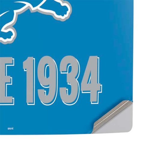 NFL Detroit Lions Helmet PS5 Slim Digital Edition Console Skin