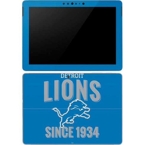 NFL Detroit Lions Helmet Surface Go Skin