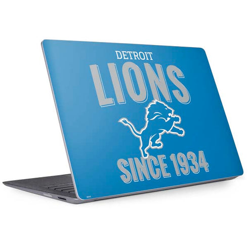 NFL Detroit Lions Helmet Surface Laptop 2 Skin