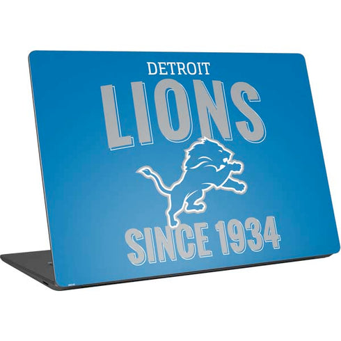 NFL Detroit Lions Helmet Surface Laptop 4 15in Skin