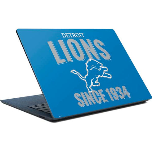 NFL Detroit Lions Helmet Surface Laptop Skin