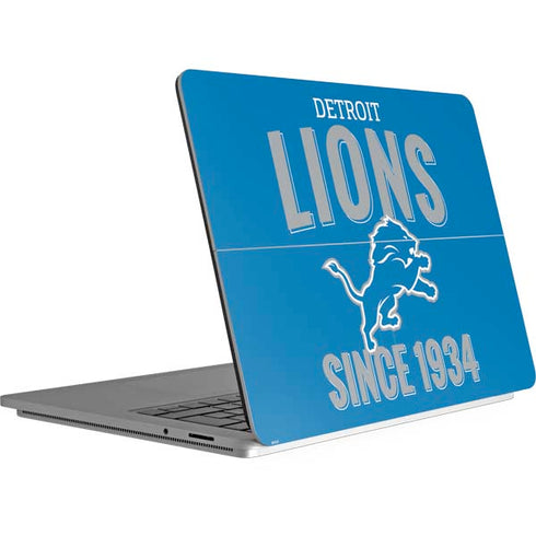 NFL Detroit Lions Helmet Surface Laptop Studio Skin