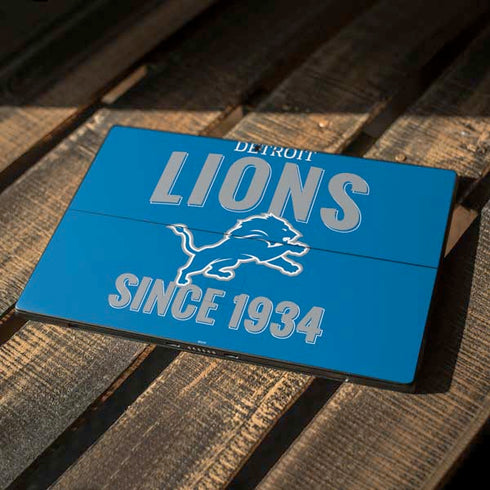 NFL Detroit Lions Helmet Surface Pro 6 Skin