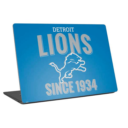 NFL Detroit Lions Helmet Universal Laptop 15in (12.2 x 8.8in) Skin