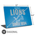 NFL Detroit Lions Helmet Universal Laptop 16in (13 x 9.4in) Skin