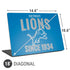 NFL Detroit Lions Helmet Universal Laptop 18in (14.6 x 10.6in) Skin
