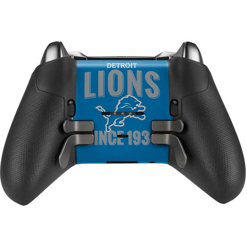 NFL Detroit Lions Helmet Xbox Elite Wireless Controller Series 2 Skin