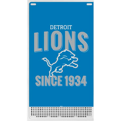 NFL Detroit Lions Helmet Xbox Series S Skins