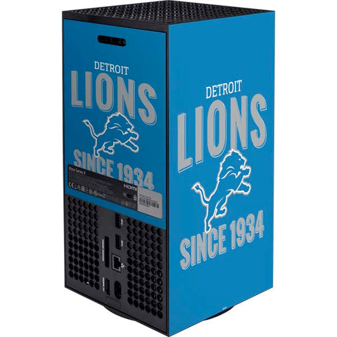 NFL Detroit Lions Helmet Xbox Series X Bundle Skin