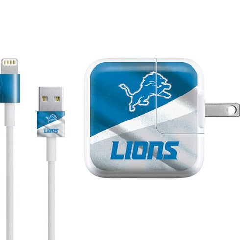 NFL Detroit Lions iPad Charger (10W USB) Skin