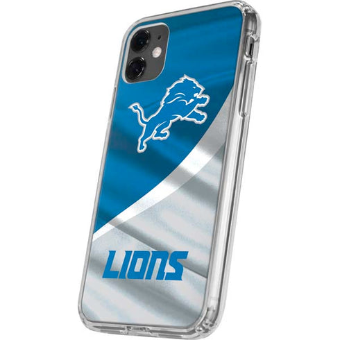 NFL Detroit Lions iPhone 11 Clear Case