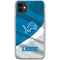 NFL Detroit Lions iPhone 11 Clear Case