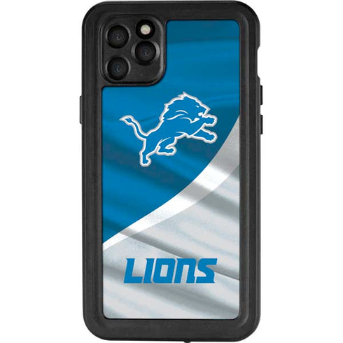 NFL Detroit Lions iPhone 11 Pro Max Waterproof Case