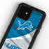 NFL Detroit Lions iPhone 12 Mini Waterproof Case