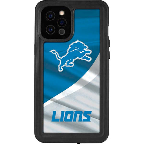 NFL Detroit Lions iPhone 12 Pro Max Waterproof Case