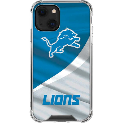 NFL Detroit Lions iPhone 13 Mini Clear Case