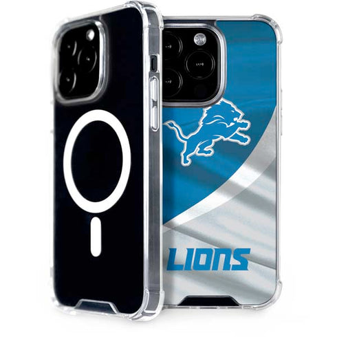 NFL Detroit Lions iPhone 15 Pro MagSafe Case
