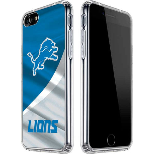 NFL Detroit Lions iPhone SE (2nd & 3rd Gen) Clear Case