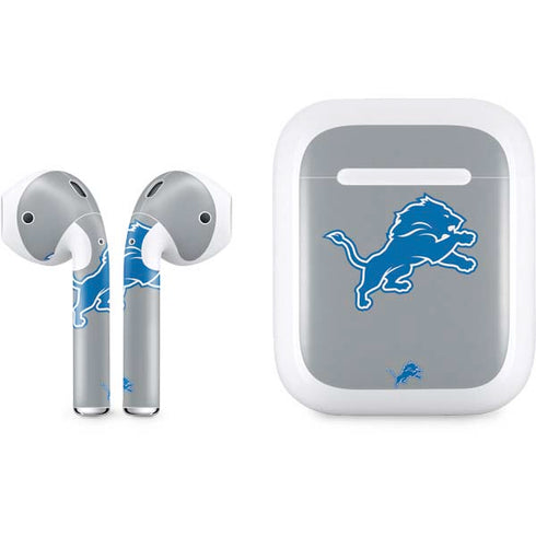 NFL Detroit Lions Large Logo Apple AirPods Skin