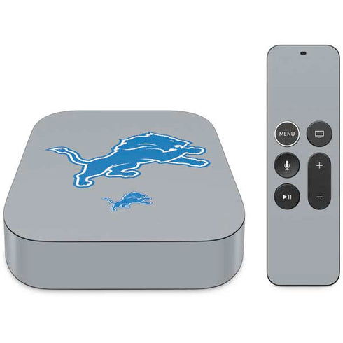 NFL Detroit Lions Large Logo Apple TV Skin