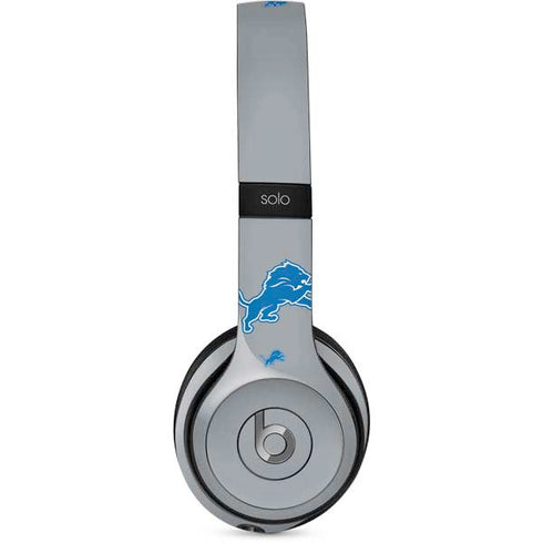 NFL Detroit Lions Large Logo Beats Solo 2 Wired Skin