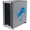 NFL Detroit Lions Large Logo Corsair 4000D Tempered Glass Mid-Tower ATX Case Skin