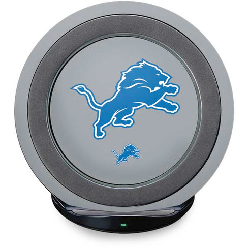 NFL Detroit Lions Large Logo Fast Charge Wireless Charging Stand Skin