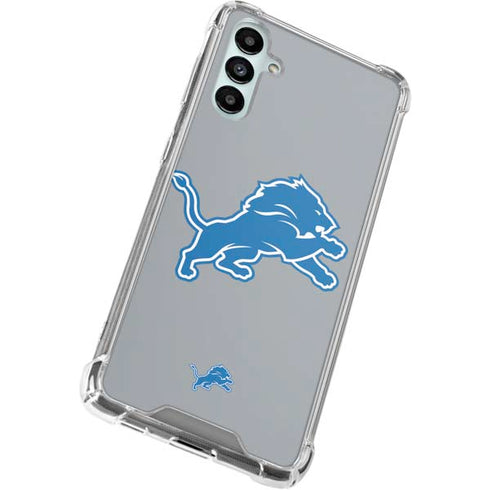 NFL Detroit Lions Large Logo Galaxy A14 5G Clear Case