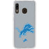NFL Detroit Lions Large Logo Galaxy A20 Clear Case