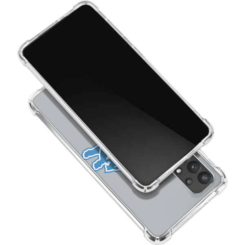 NFL Detroit Lions Large Logo Galaxy A32 5G Clear Case