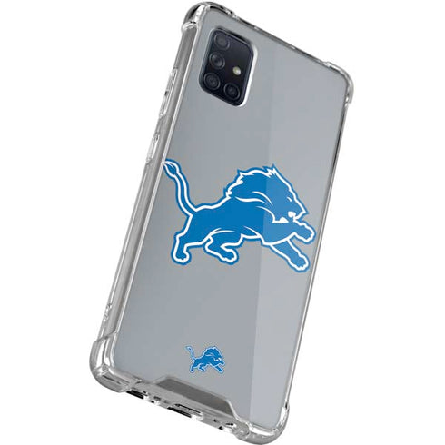 NFL Detroit Lions Large Logo Galaxy A51 5G Clear Case