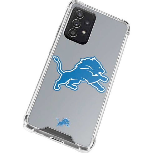 NFL Detroit Lions Large Logo Galaxy A52 5G Clear Case