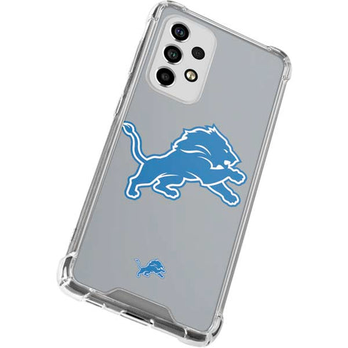 NFL Detroit Lions Large Logo Galaxy A53 5G Clear Case