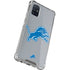 NFL Detroit Lions Large Logo Galaxy A71 5G Clear Case